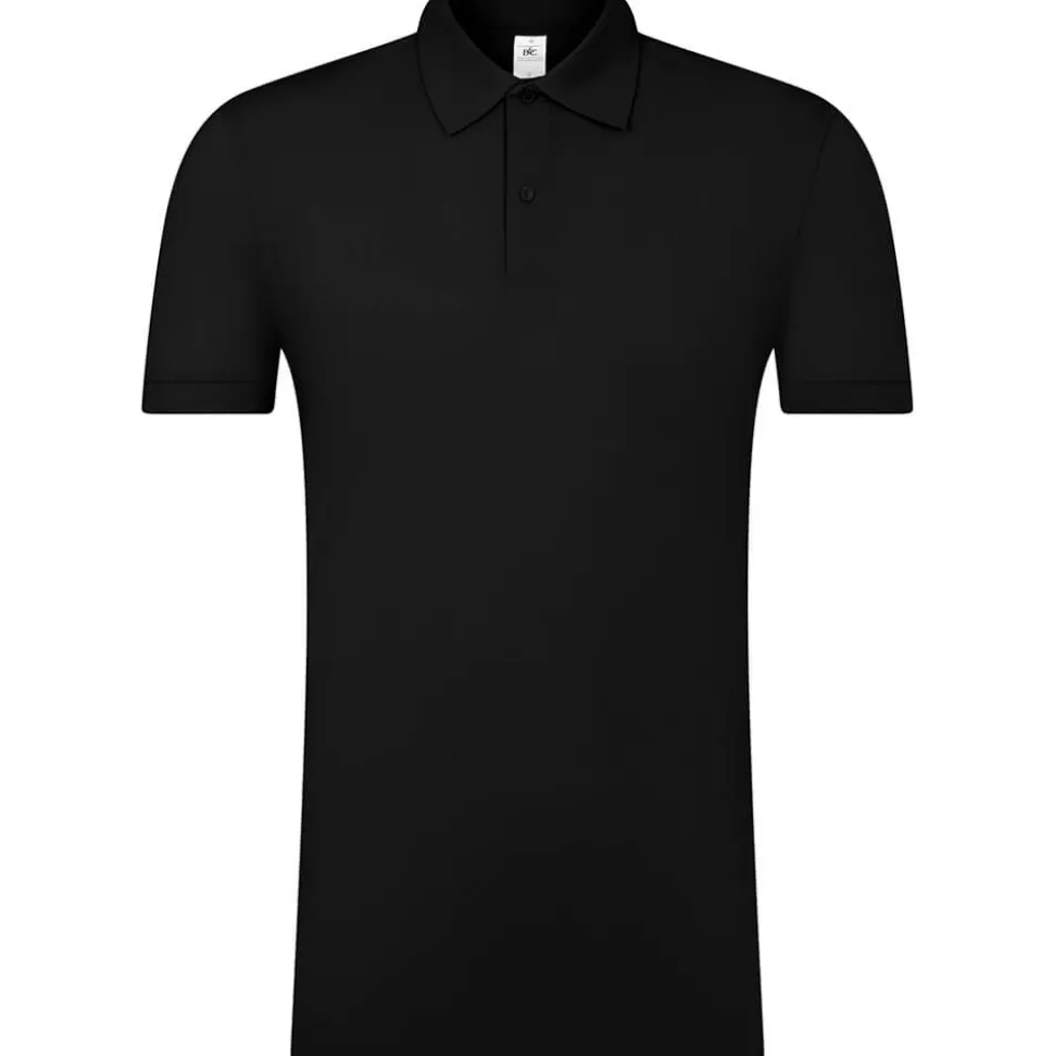 Männer Fein-Piqué Eco Poloshirt 65/35