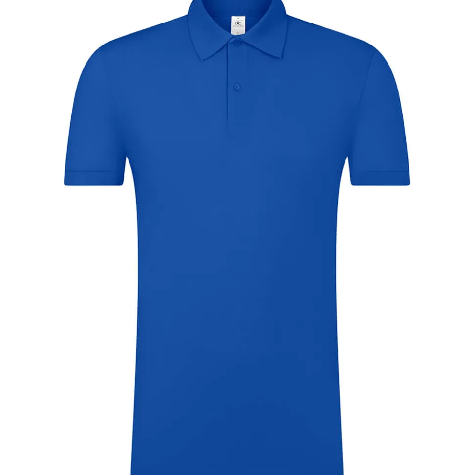 Männer Fein-Piqué Poloshirt 210 in Übergröße