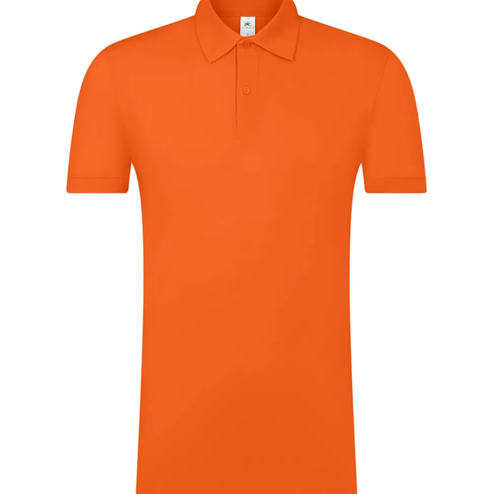 Männer Fein-Piqué Poloshirt 210 in Übergröße