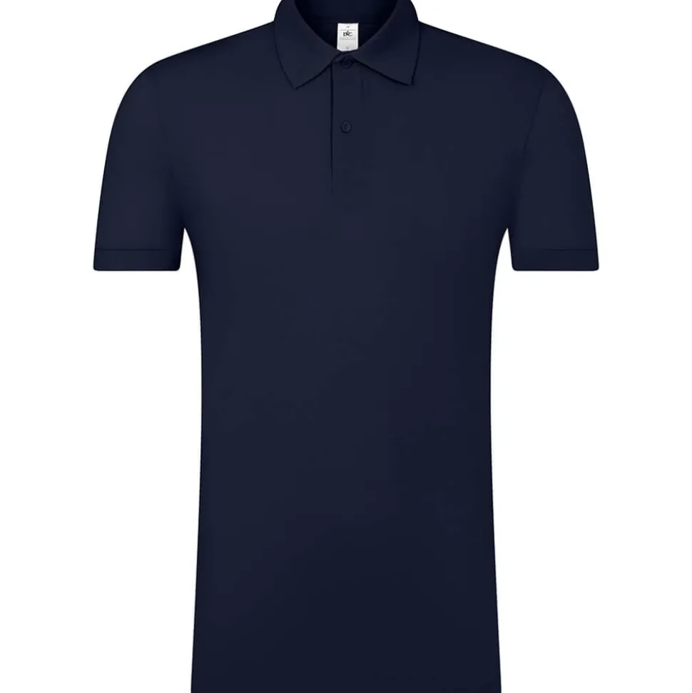 Männer Fein-Piqué Poloshirt 210 in Übergröße