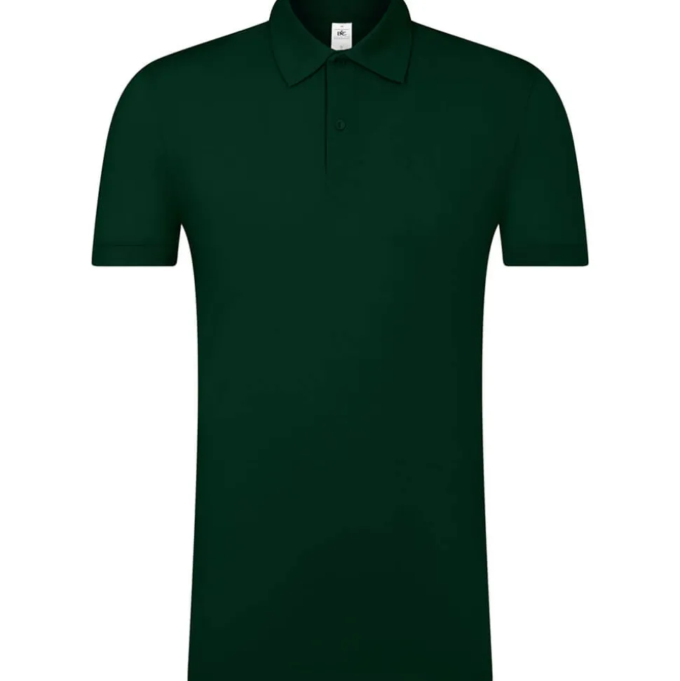 Männer Fein-Piqué Poloshirt 210 in Übergröße