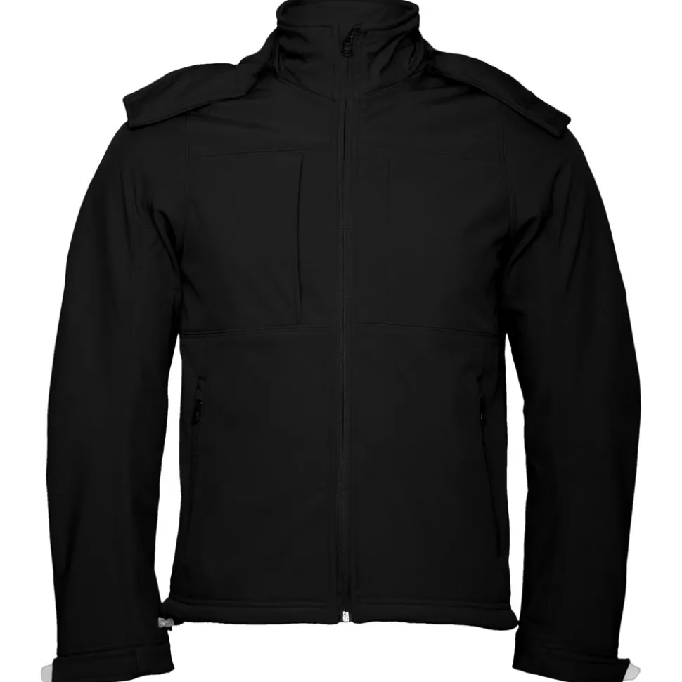 Männer Kapuzen-Softshell Jacke
