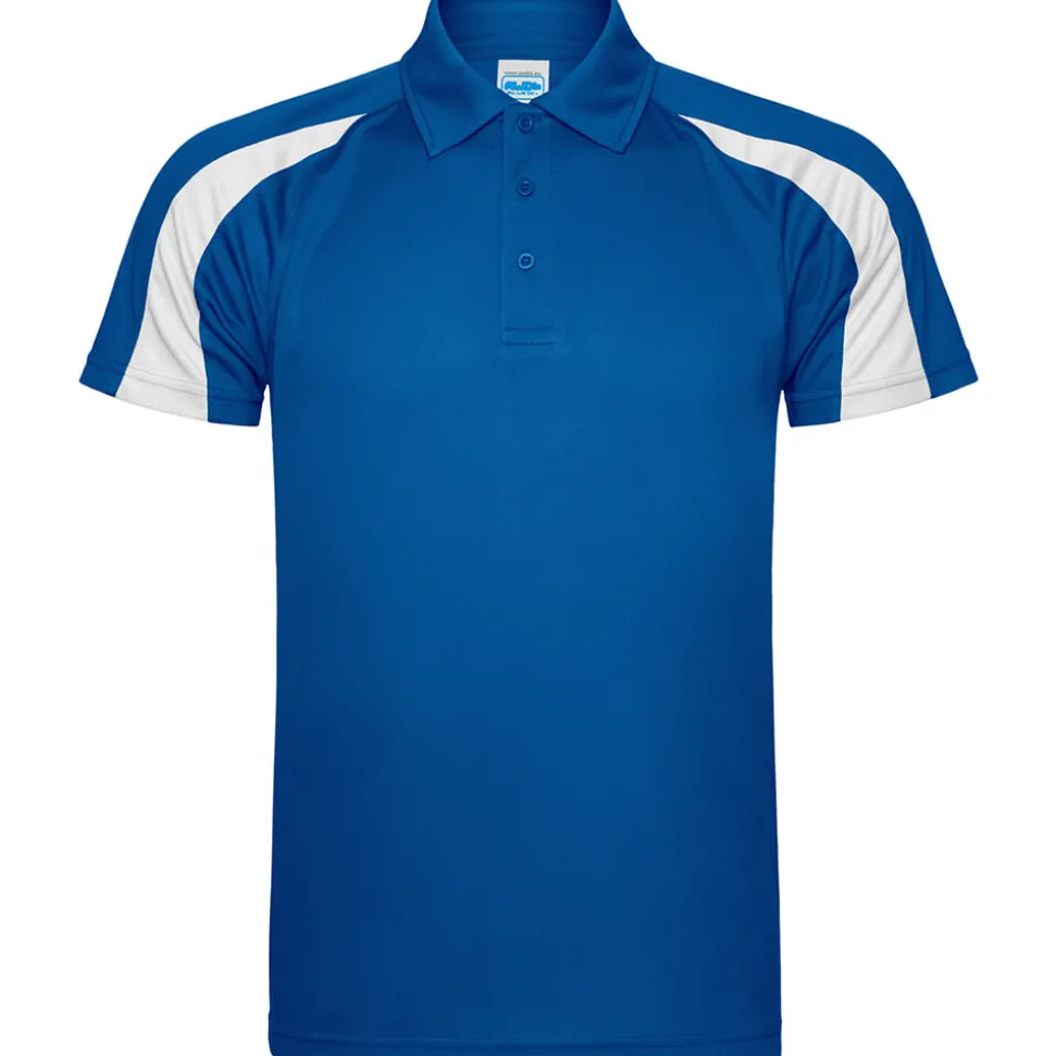 Männer Kontrast Funktions Poloshirt - Cool Neoteric