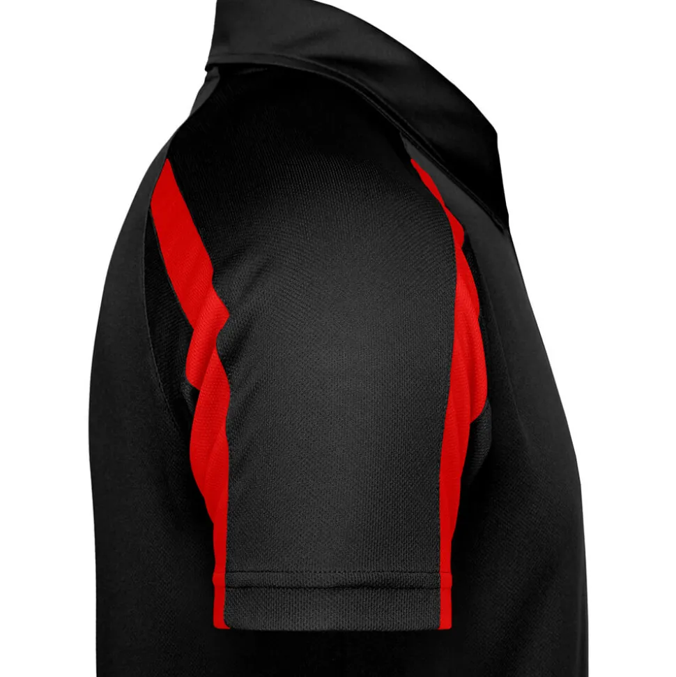 Männer Kontrast Funktions Poloshirt - Cool Neoteric