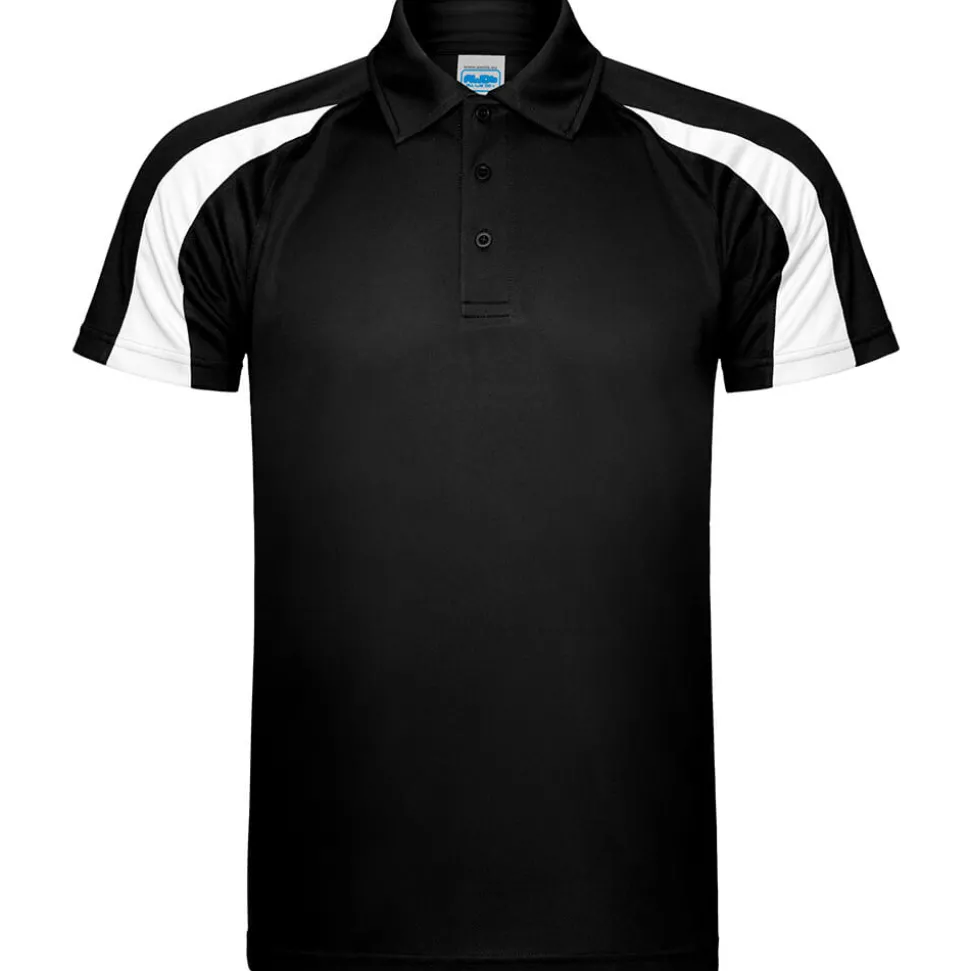 Männer Kontrast Funktions Poloshirt - Cool Neoteric