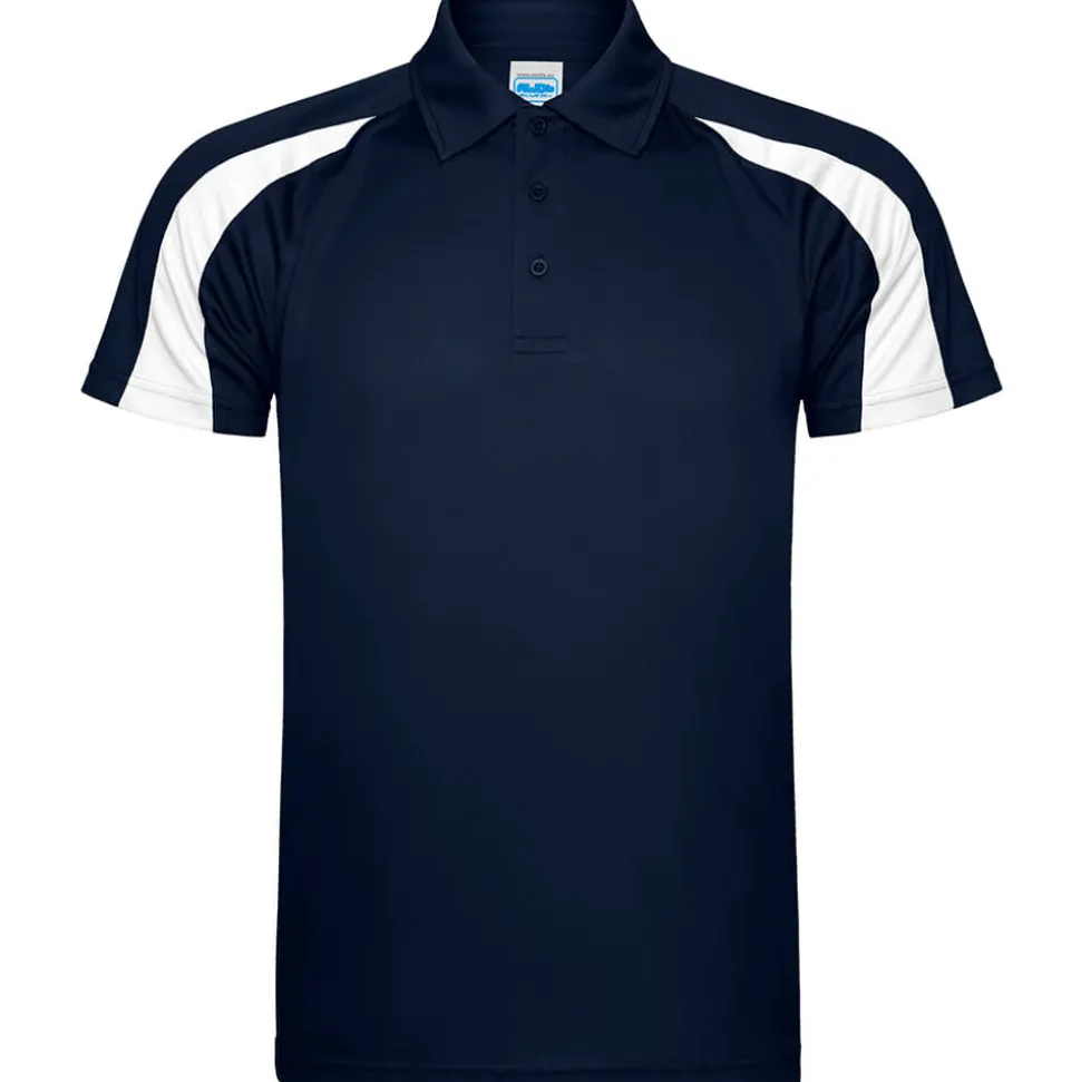 Männer Kontrast Funktions Poloshirt - Cool Neoteric