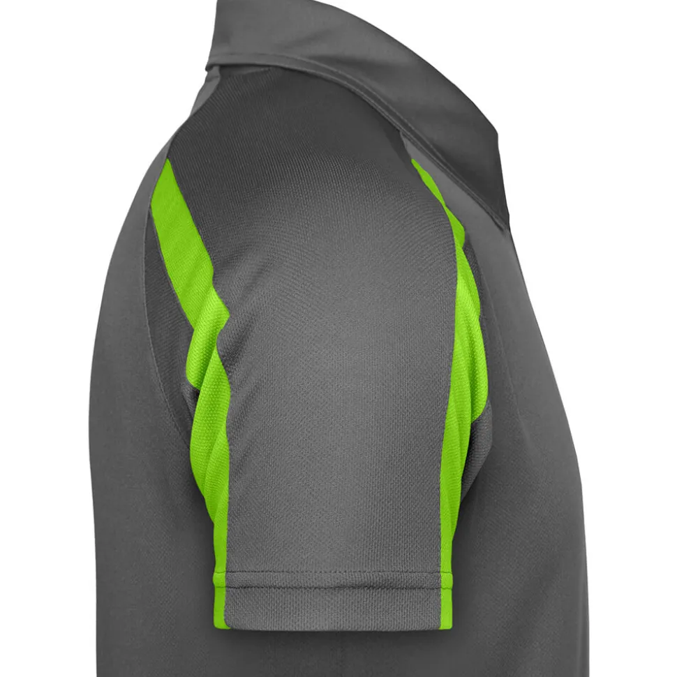 Männer Kontrast Funktions Poloshirt - Cool Neoteric