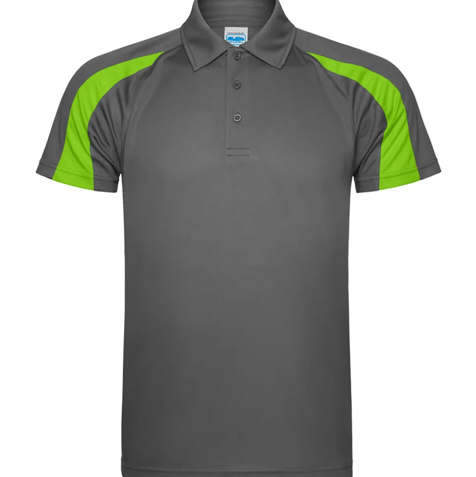 Männer Kontrast Funktions Poloshirt - Cool Neoteric