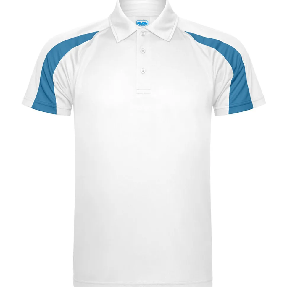 Männer Kontrast Funktions Poloshirt - Cool Neoteric