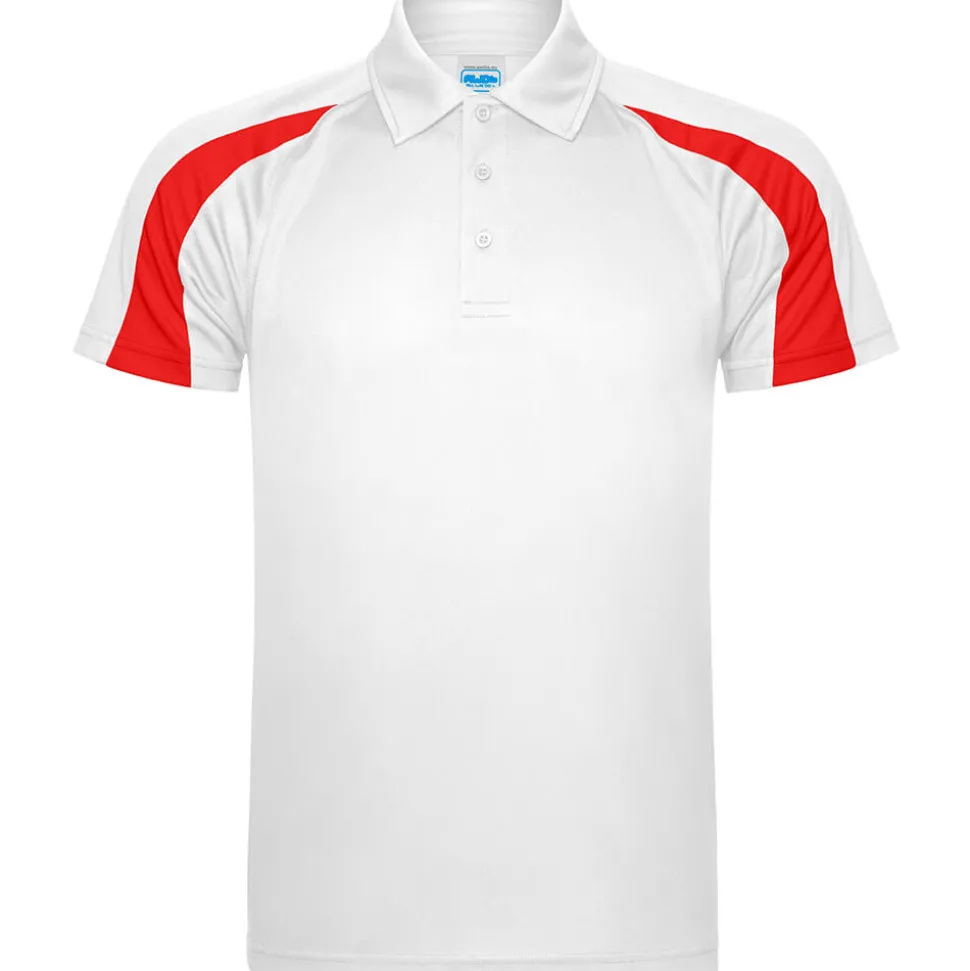 Männer Kontrast Funktions Poloshirt - Cool Neoteric
