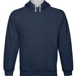 Männer Kontrast Hoodie Varsity in Übergröße