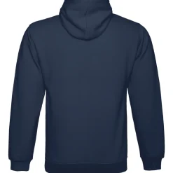 Männer Kontrast Hoodie Varsity in Übergröße