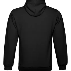 Männer Kontrast Hoodie Varsity in Übergröße