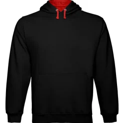 Männer Kontrast Hoodie Varsity in Übergröße