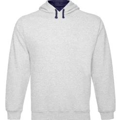Männer Kontrast Hoodie Varsity in Übergröße