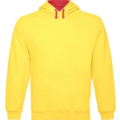 Männer Kontrast Hoodie Varsity