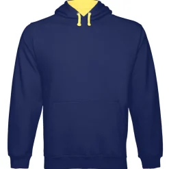 Männer Kontrast Hoodie Varsity