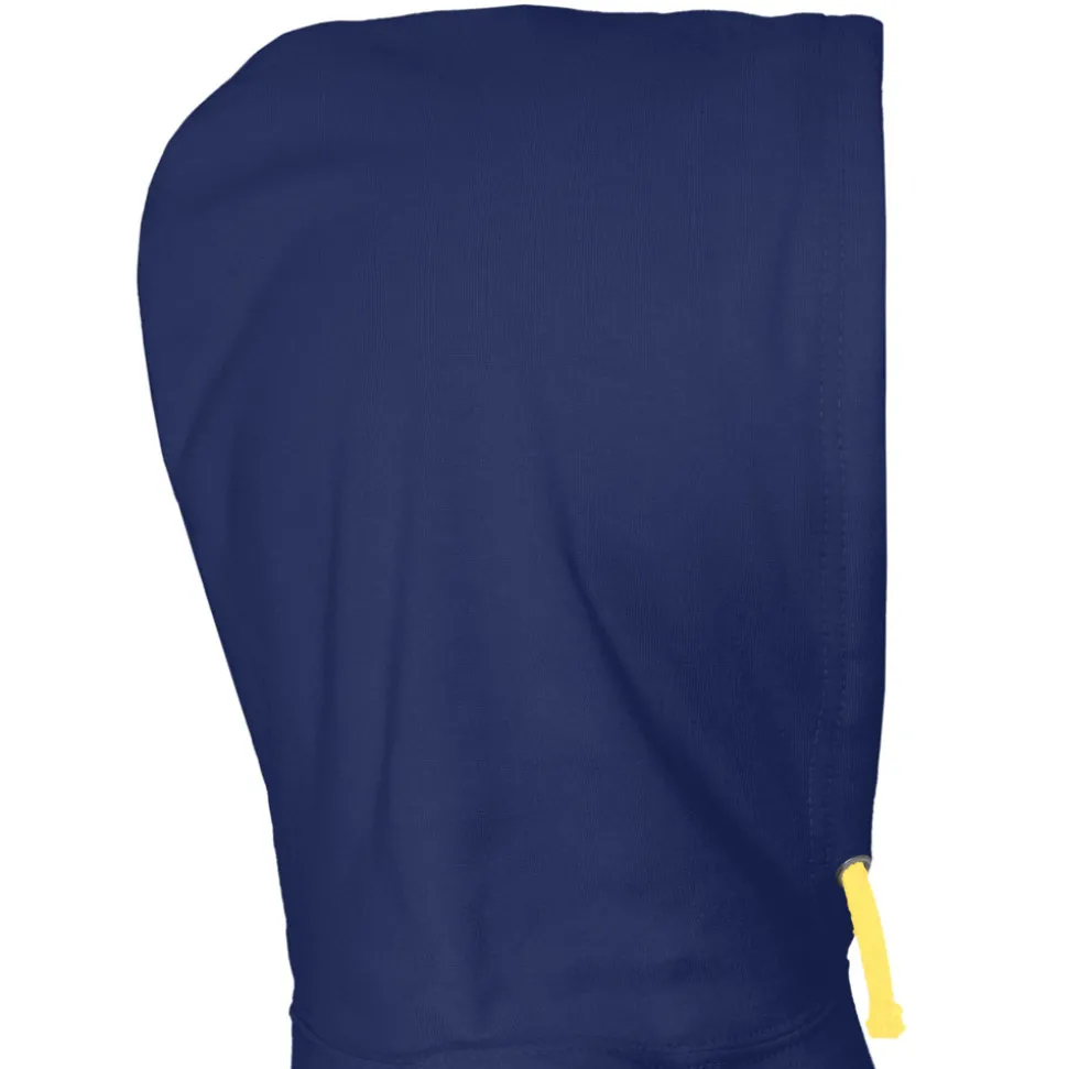 Männer Kontrast Hoodie Varsity