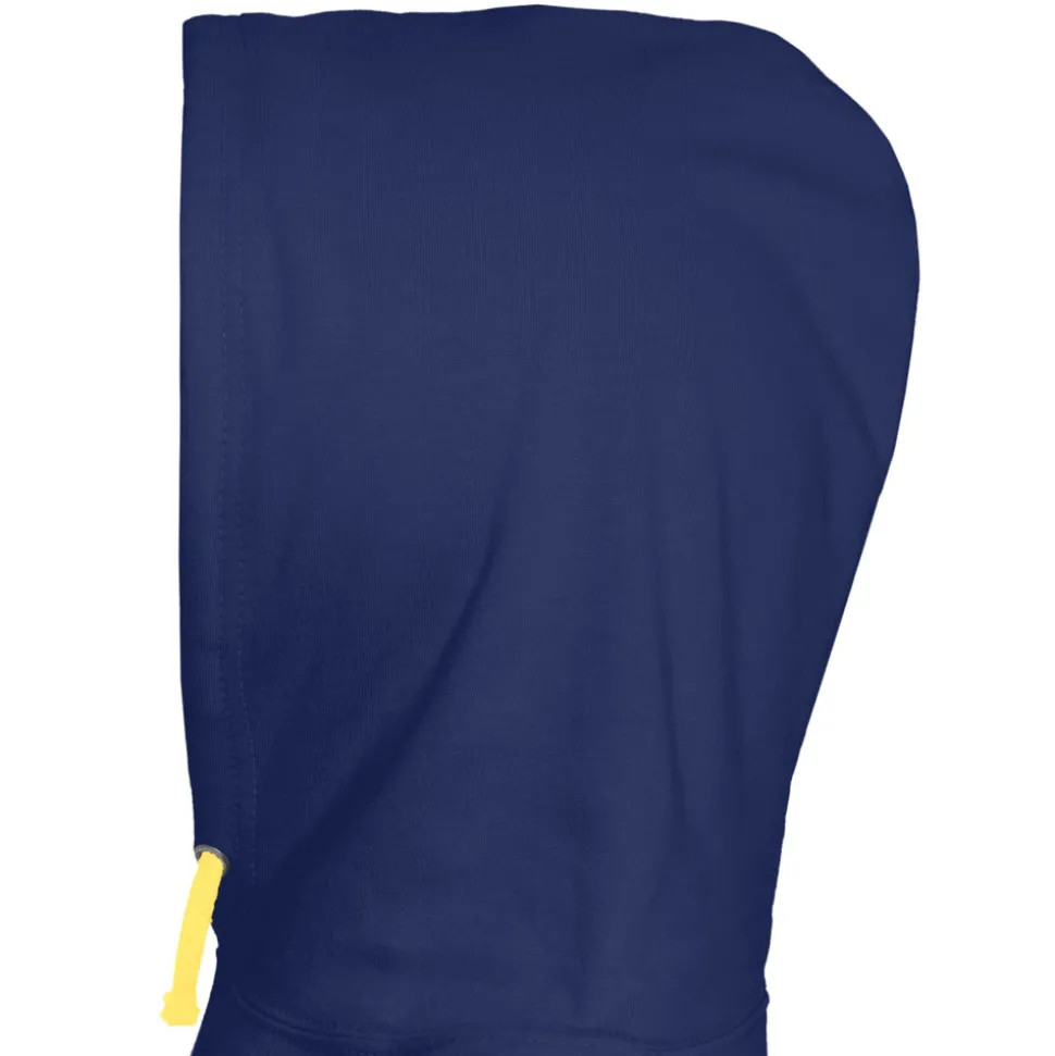 Männer Kontrast Hoodie Varsity