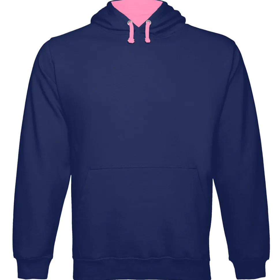 Männer Kontrast Hoodie Varsity