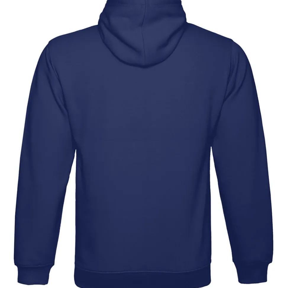 Männer Kontrast Hoodie Varsity