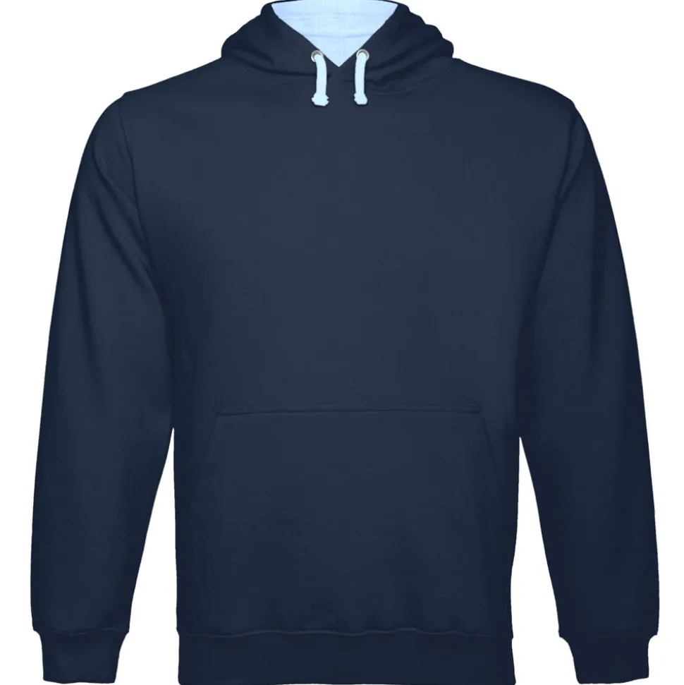 Männer Kontrast Hoodie Varsity