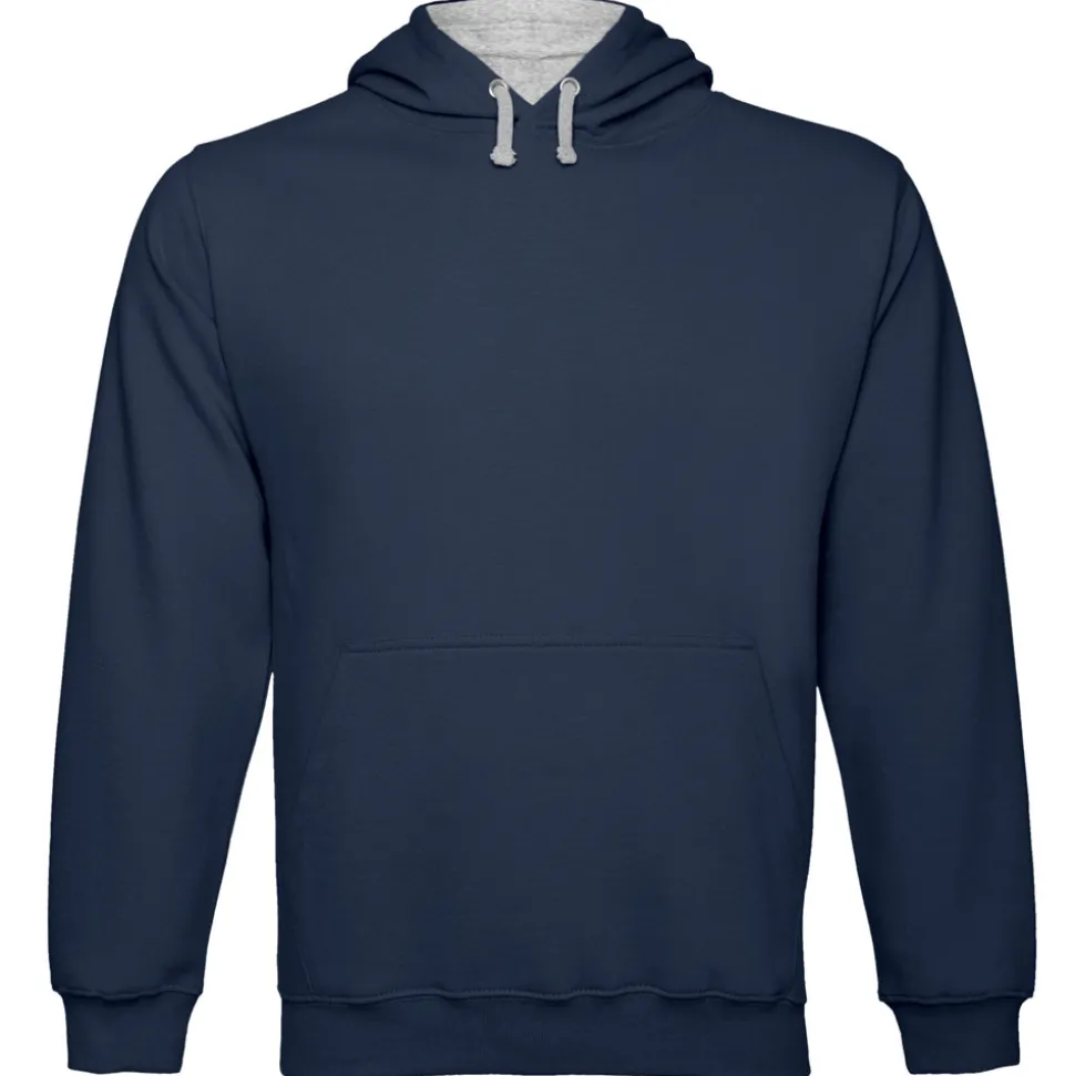 Männer Kontrast Hoodie Varsity