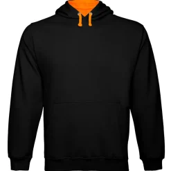 Männer Kontrast Hoodie Varsity