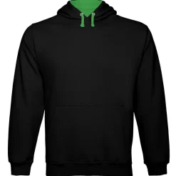Männer Kontrast Hoodie Varsity