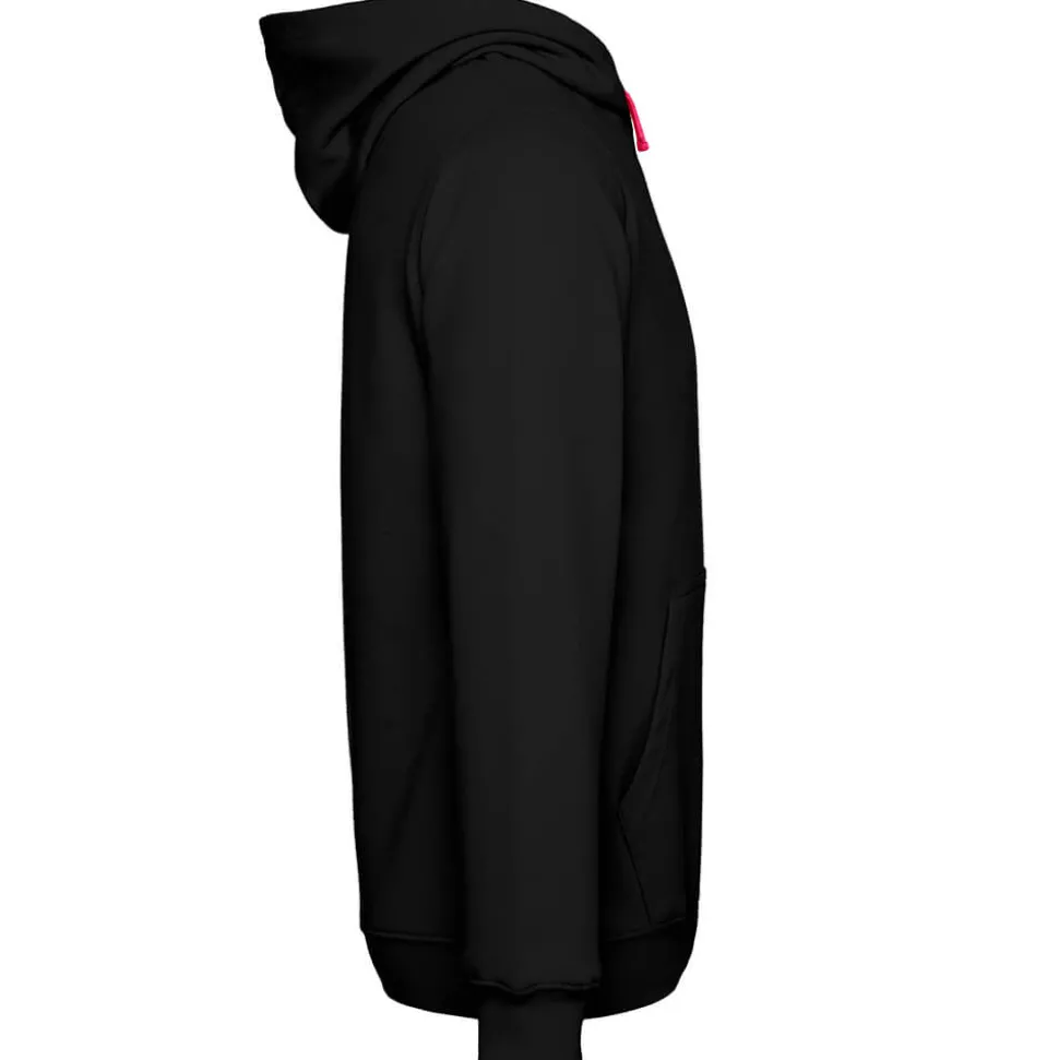 Männer Kontrast Hoodie Varsity