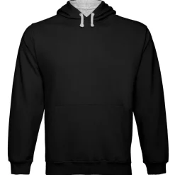 Männer Kontrast Hoodie Varsity