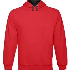 Männer Kontrast Hoodie Varsity
