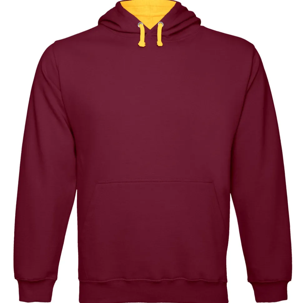 Männer Kontrast Hoodie Varsity