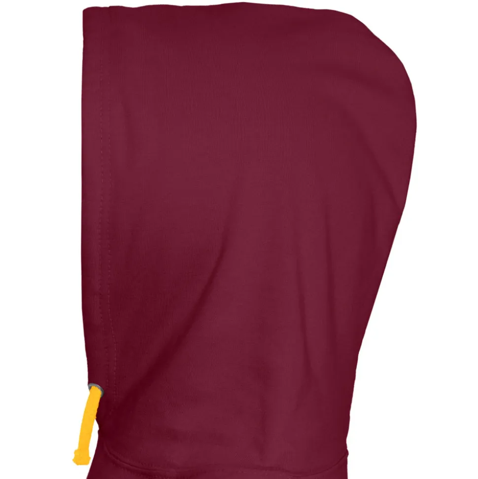 Männer Kontrast Hoodie Varsity