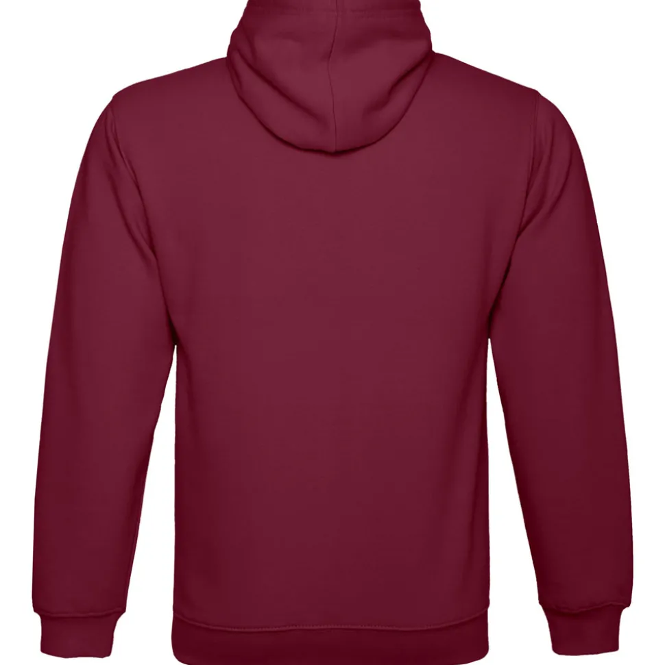 Männer Kontrast Hoodie Varsity