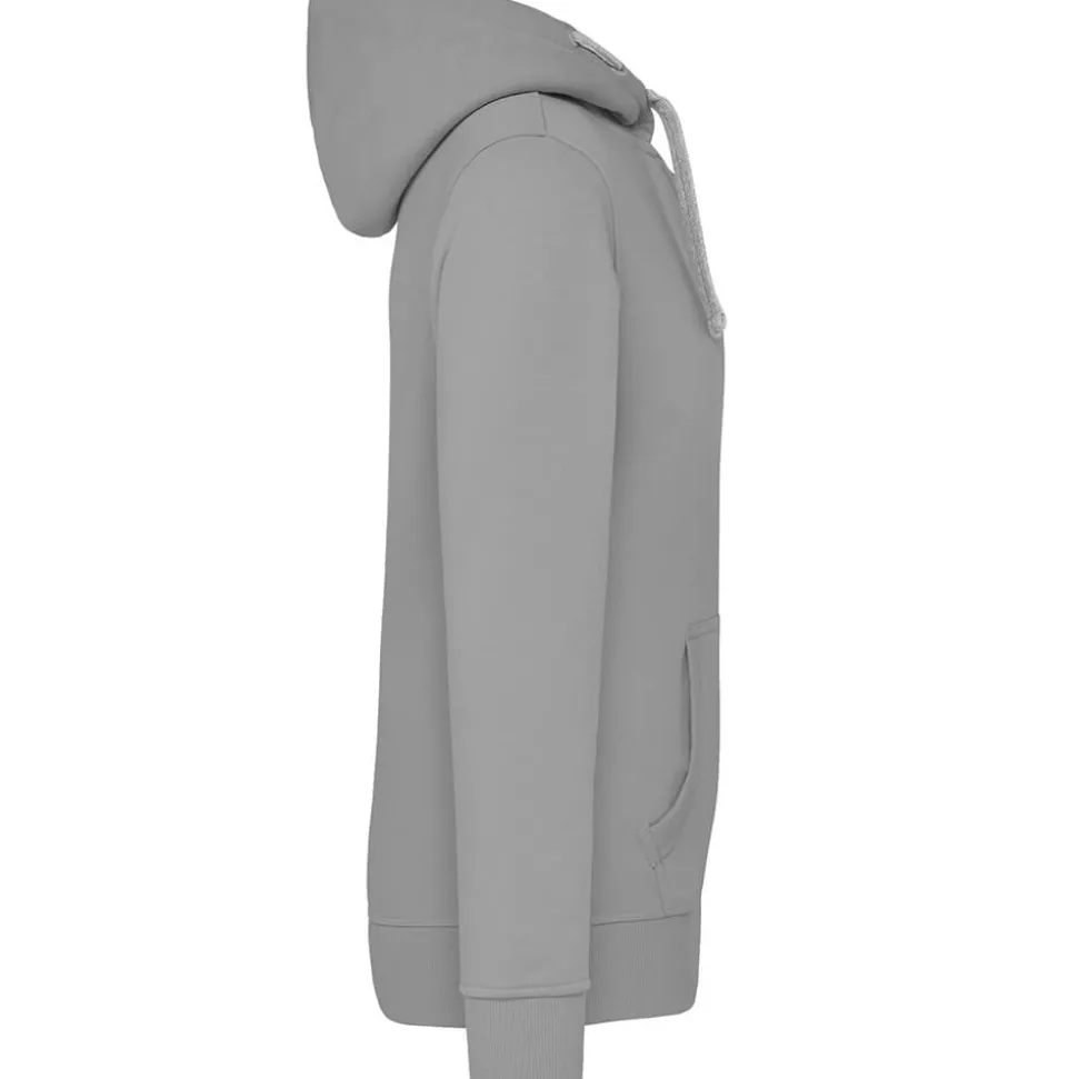 Männer Kontrast Kapuzen-Sweatjacke in Übergröße - Fair4All
