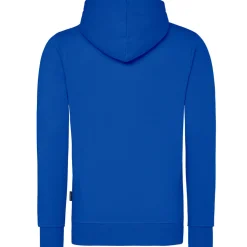 Männer Kontrast Kapuzen-Sweatjacke in Übergröße - Fair4All