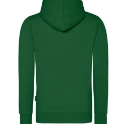 Männer Kontrast Kapuzen-Sweatjacke in Übergröße - Fair4All