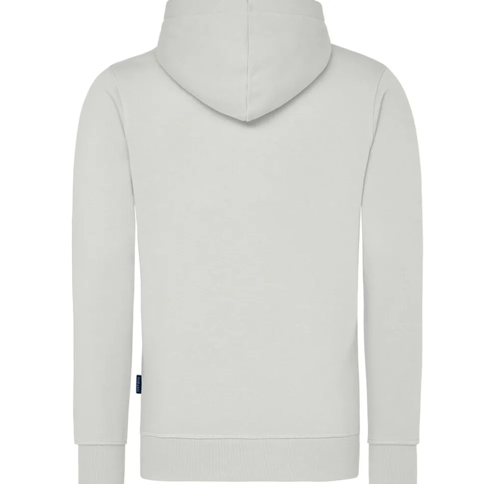 Männer Kontrast Kapuzen-Sweatjacke - Fair4All