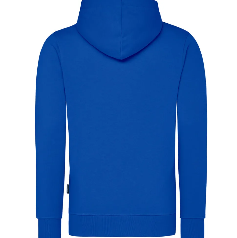 Männer Kontrast Kapuzen-Sweatjacke - Fair4All