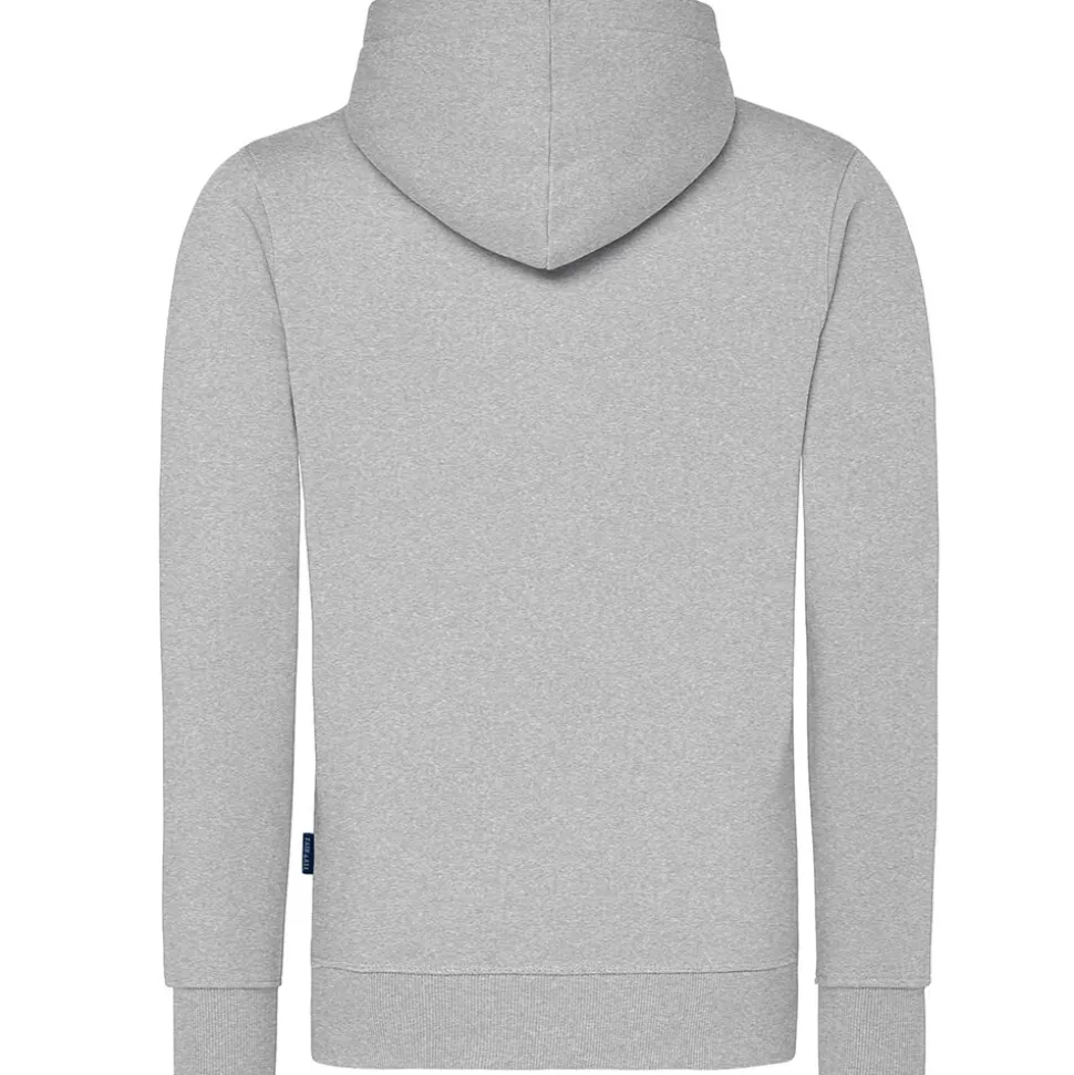 Männer Kontrast Kapuzen-Sweatjacke - Fair4All