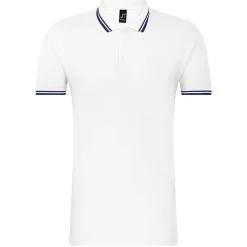 Männer Kontrast Poloshirt Pasadena