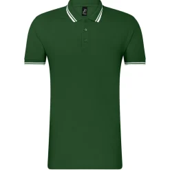 Männer Kontrast Poloshirt Pasadena