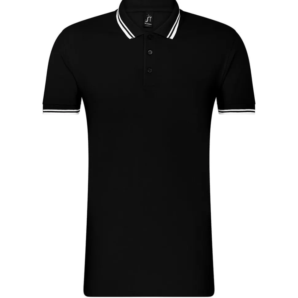 Männer Kontrast Poloshirt Pasadena