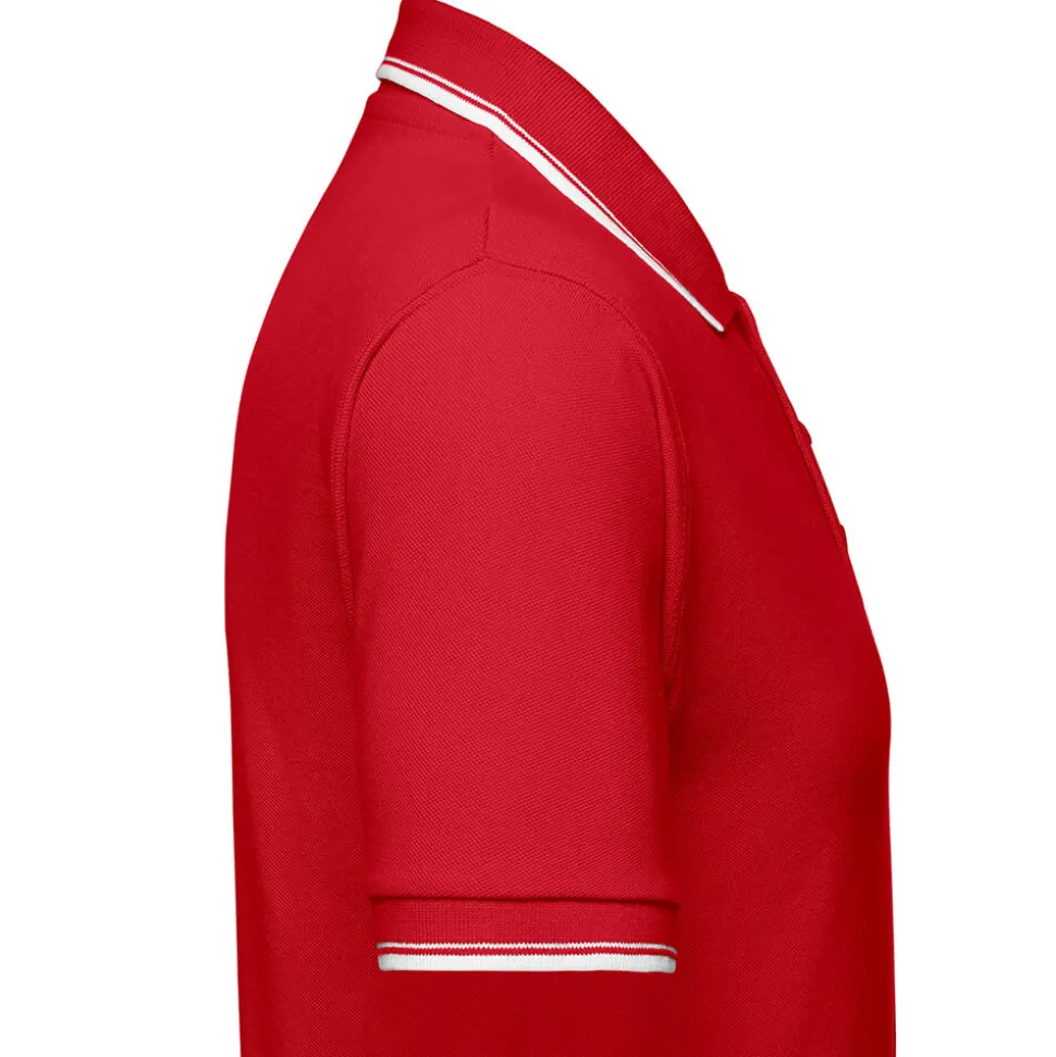Männer Kontrast Poloshirt Practice