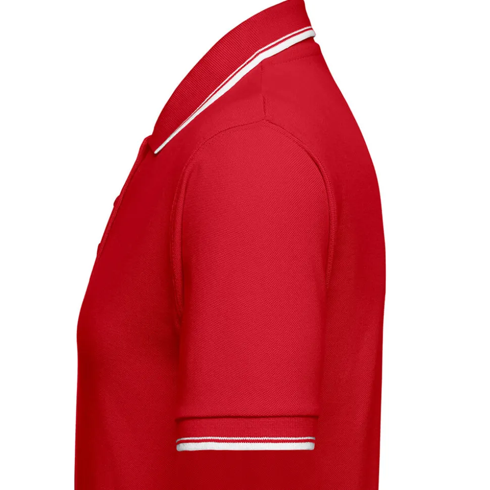 Männer Kontrast Poloshirt Practice