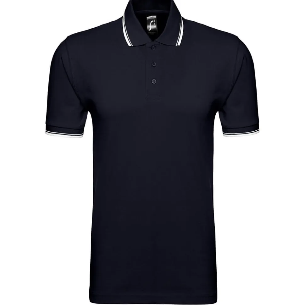 Männer Kontrast Poloshirt Practice
