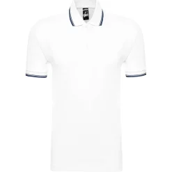Männer Kontrast Poloshirt Practice