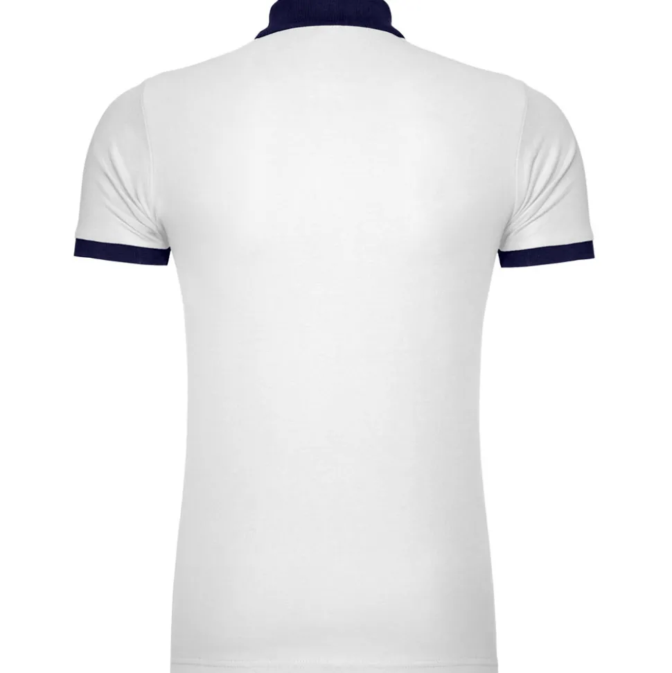 Männer Kontrast Poloshirt Prince