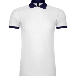 Männer Kontrast Poloshirt Prince
